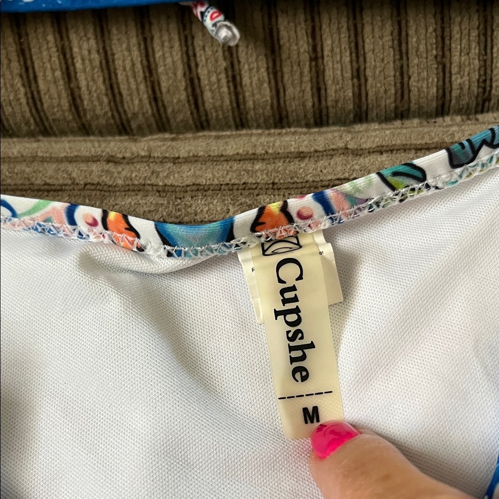 Cupshe Multicolor Bikini Set - Picture 2 of 3